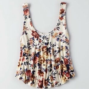 AE Floral Scoop Neck Tank Top - soft & sexy collection